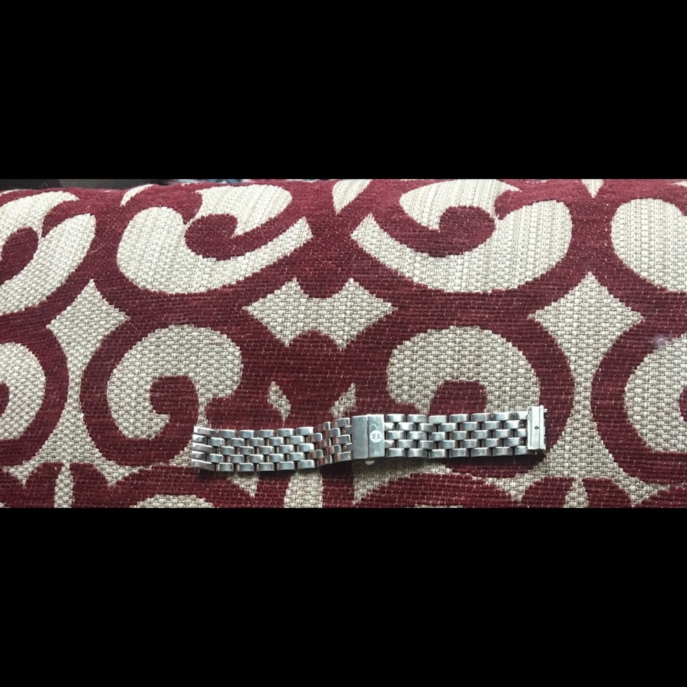 16mm stainless watch band, Michele, authentic.